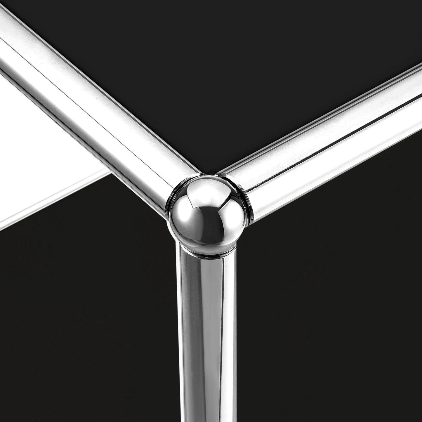 Modern Modular TV Stand Storage Cabinet Stainless Steel Furniture