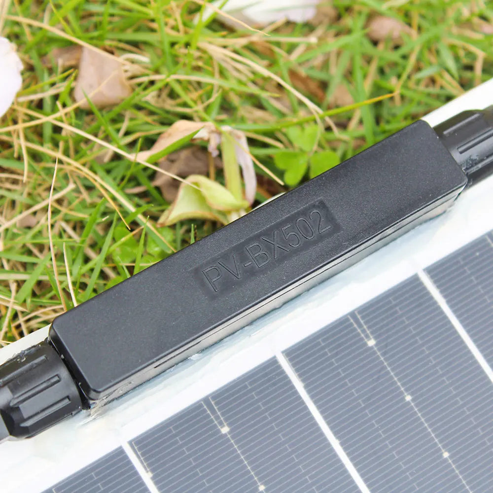 100W 12V Flexible Solar Panel Kit Monocrystalline Waterproof RV Camping
