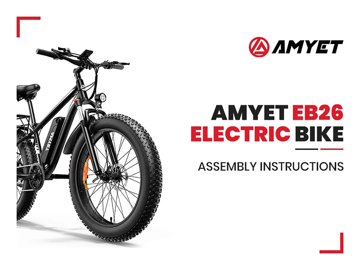 Ljustra AMYET EB26 Electric Bike 1000W 48V Fat Tire Mountain Ebike