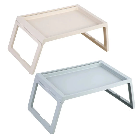 Foldable Desk Bed Table Laptop Holder Portable Serving Tray Tray