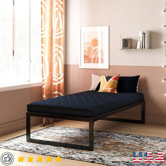 Ljustra 6 Inch Twin Mattress Soft Medium Support Easy Clean GreenGuard