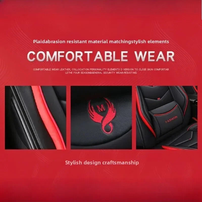 Kia K5 2021-2025 Car Seat Covers Full Set Waterproof Leather Wear-Resistant