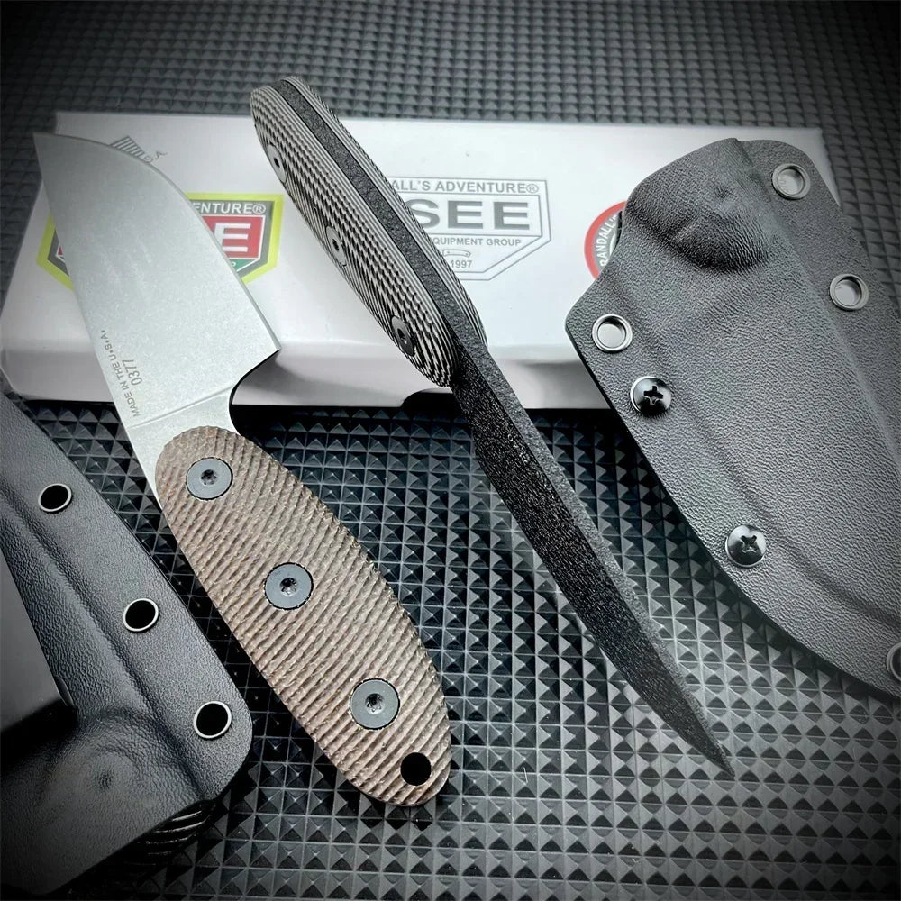 ESEE Sencillo Fixed Blade Knife D2 Steel G10 Handle Tactical Outdoor EDC