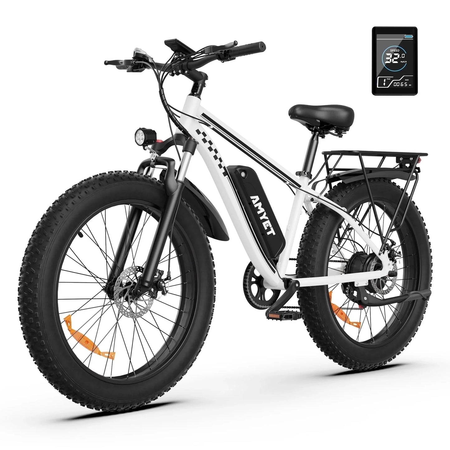Ljustra AMYET EB26 Electric Bike 1500W 28mph Adult Mountain Bike
