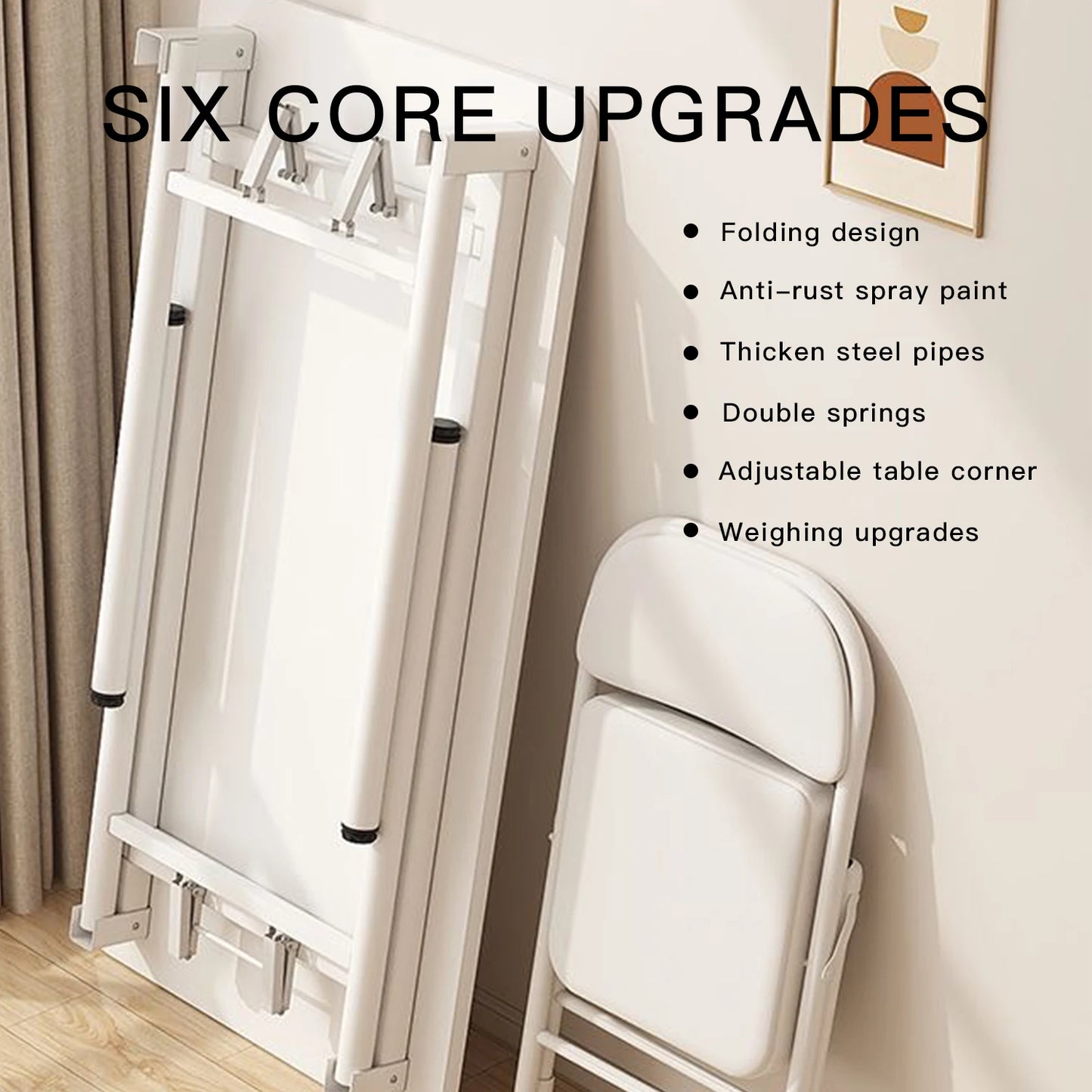 Computer Desk Folding Study Table No Assembly Required Home Office