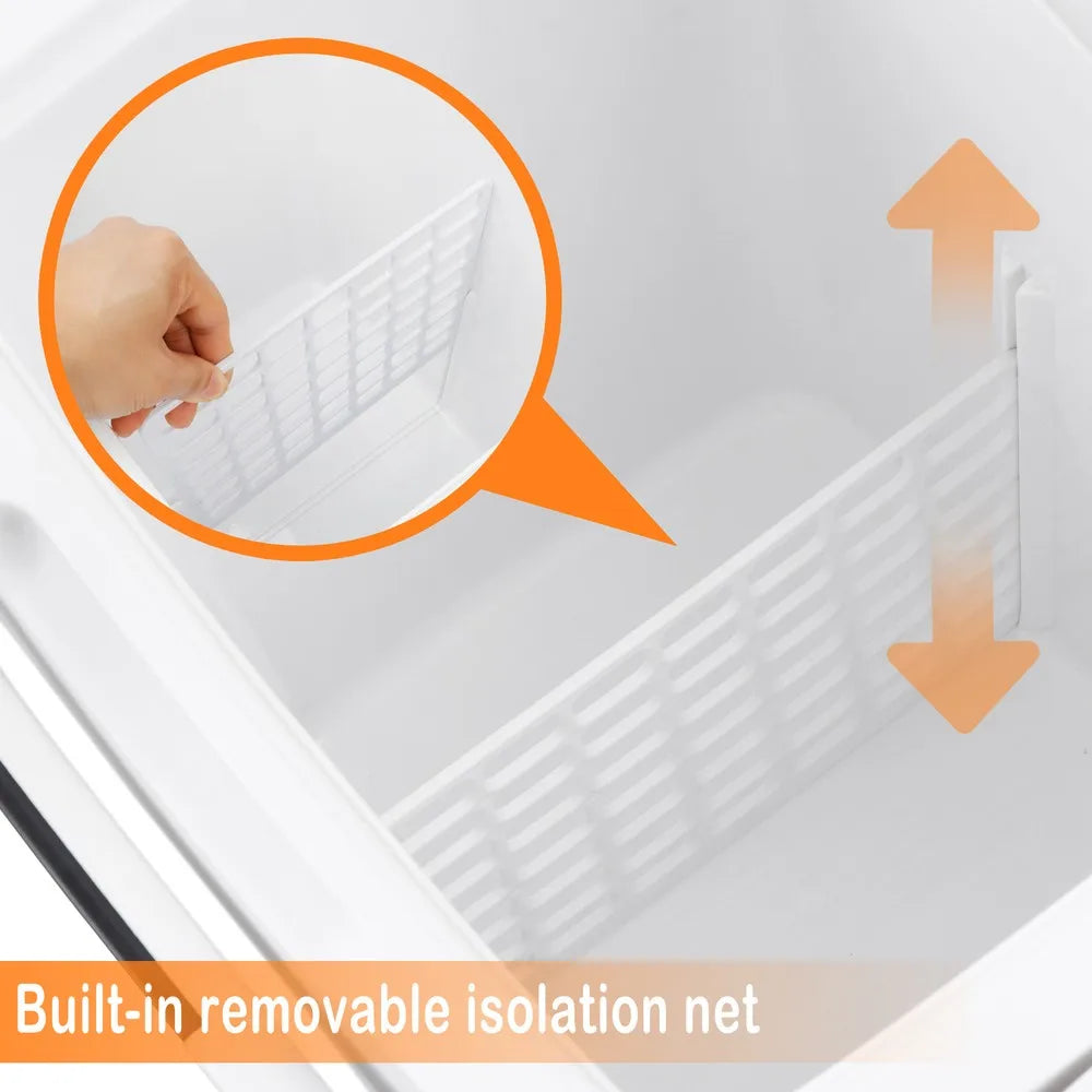 Car Fridge Electric Cooler Warmer 12V AC DC Portable 29L for Travel