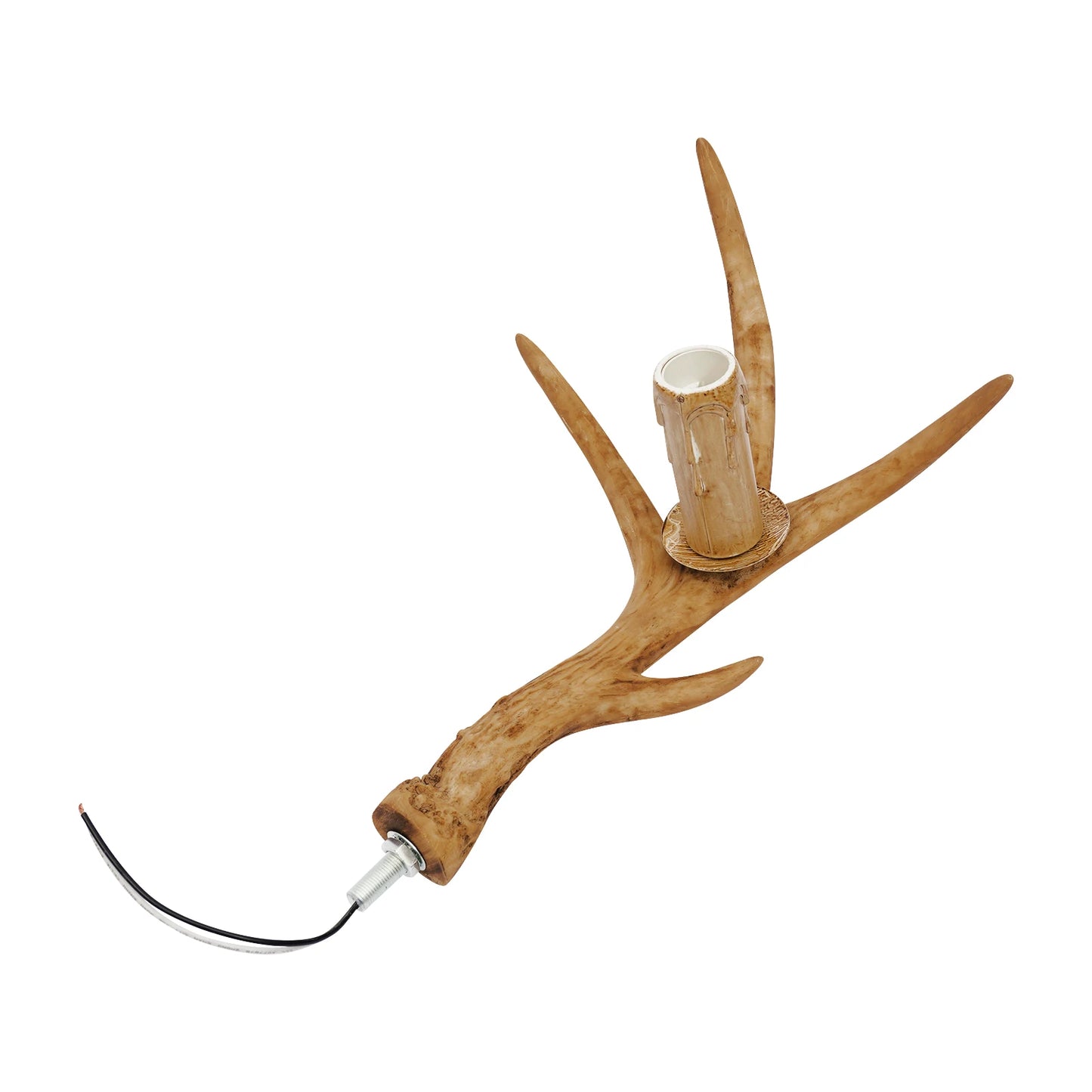 Retro Antler Chandelier Pendant Lamp for Restaurant Dining Space