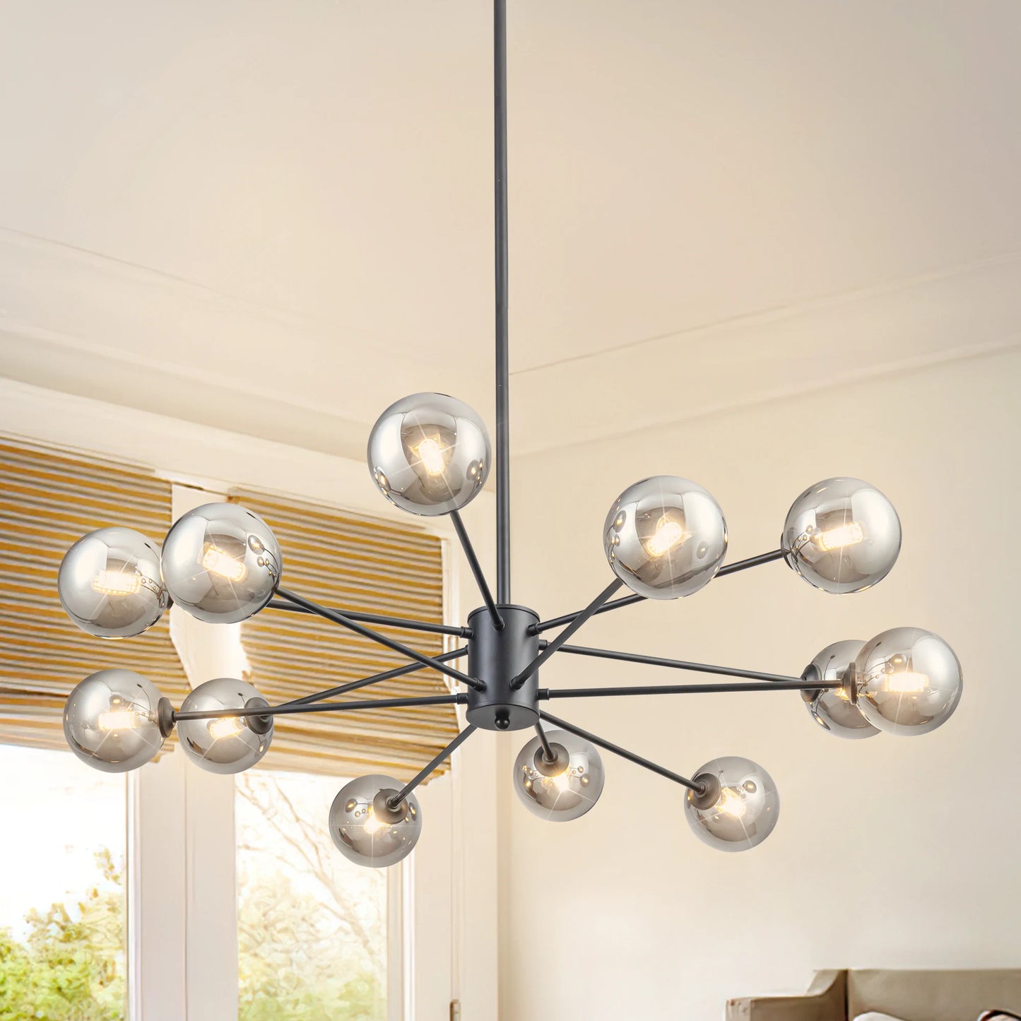 8/12/16 Light Sputnik Chandelier Mid Century Modern Kitchen Lighting