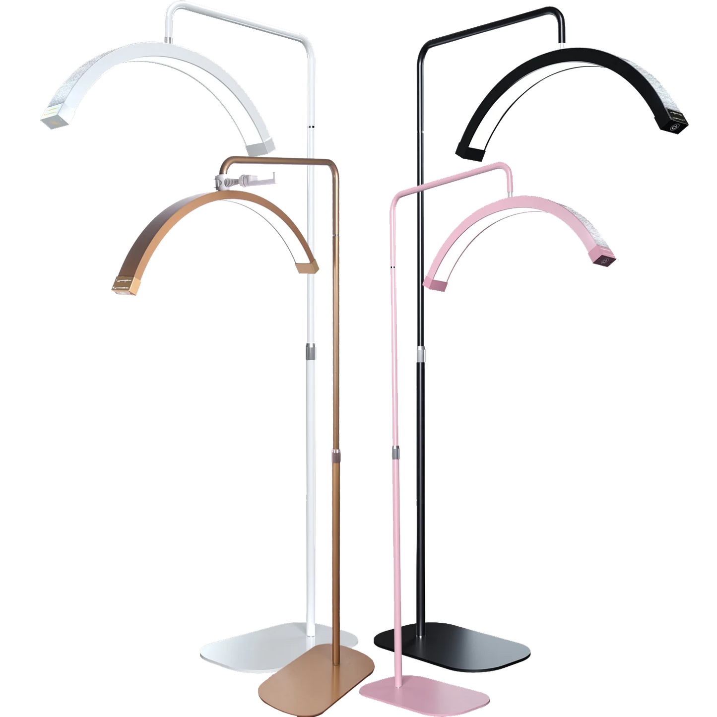 Fosoto Half-moon LED Video Light for Beauty Salon Tattoo Eyelash Work