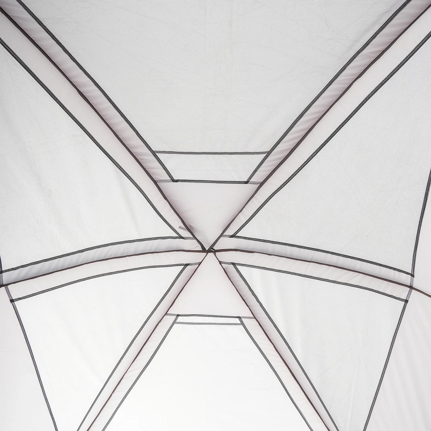 Outdoor Camping Tent for 8-12 People with Storage Pocket and Zippers