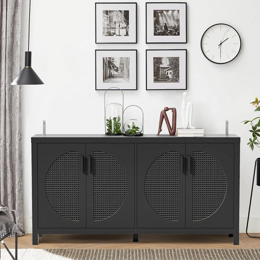 Buffet Cabinet Sideboard Mid Century Modern Storage Accent Credenza