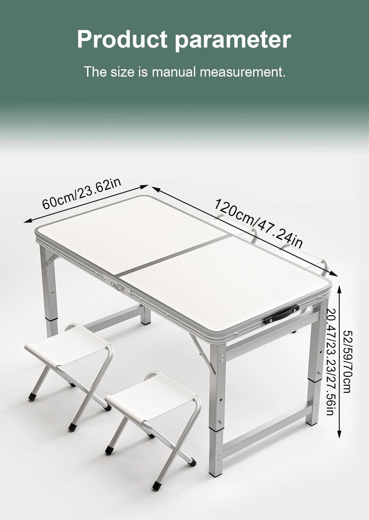 Portable Folding Outdoor Table Camping Picnic Gathering Furniture