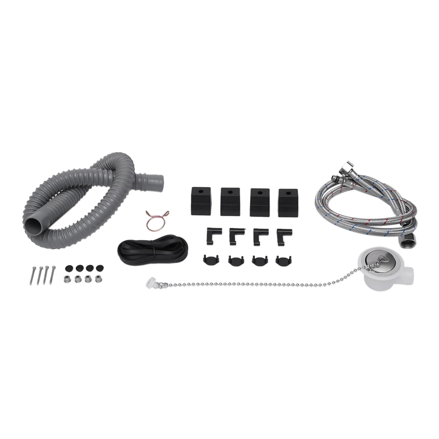 Steel Hand Wash Basin Sink with Tap for RV Caravan Boat Accessories