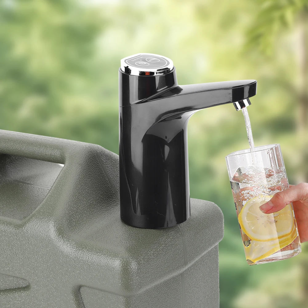 Portable Electric Water Pump One Key Switch Wireless Camping Water Dispenser