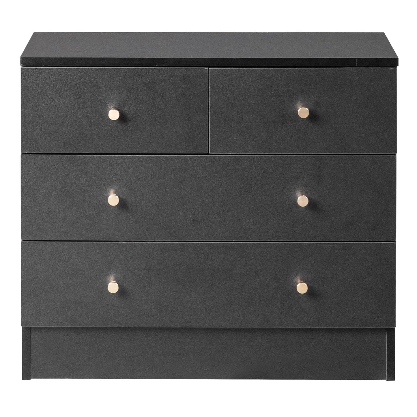 Modern Simple 4 Drawer Dresser Storage Unit for Bedroom Living Room