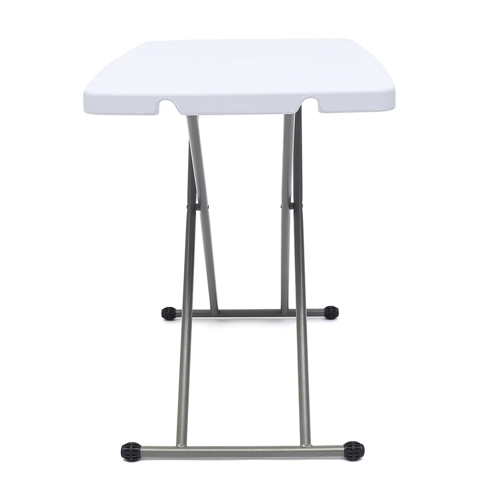 Ljustra Height Adjustable Folding Table Snack Desk Laptop Table