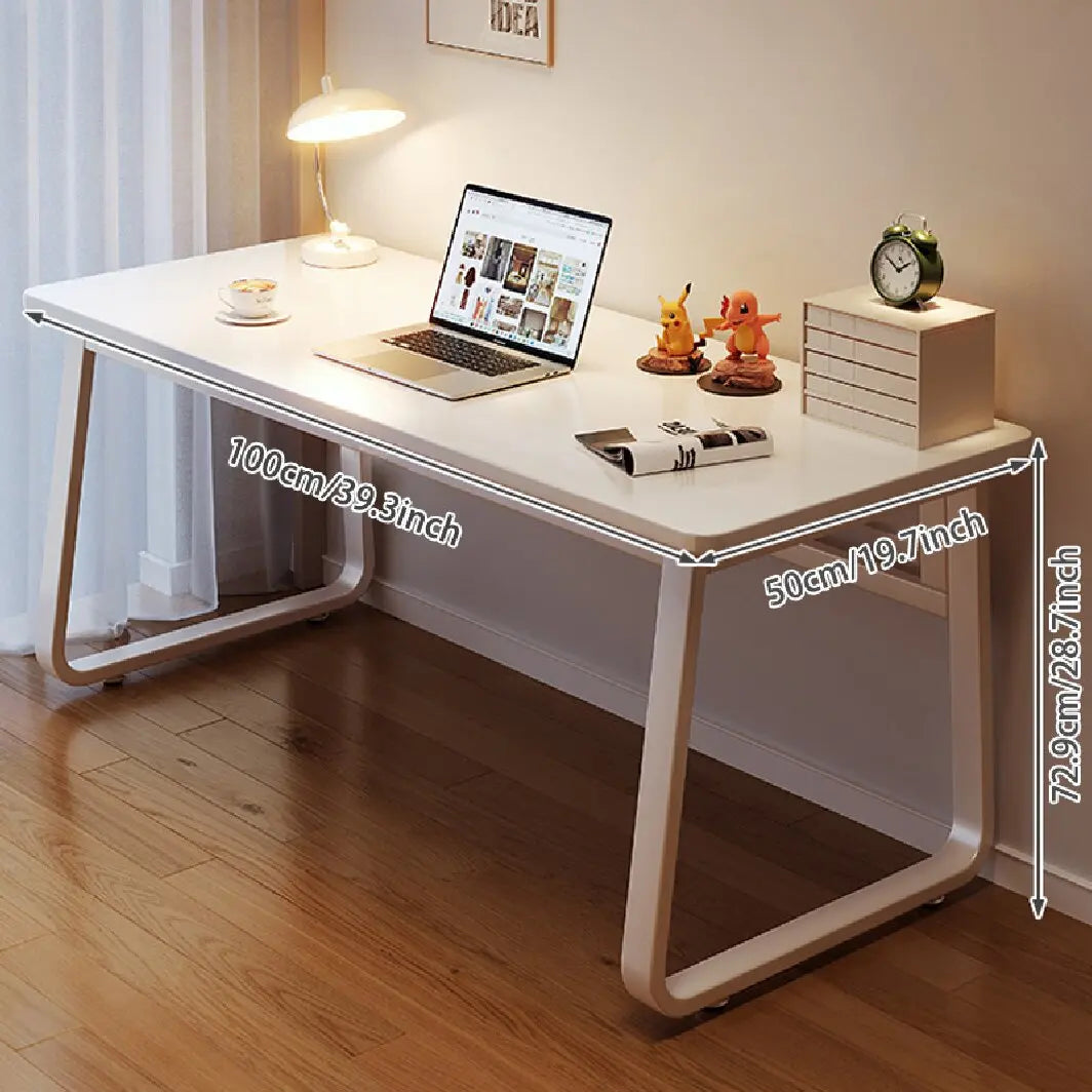 Ljustra Modern Simple White Computer Desk Small Writing Table for Office