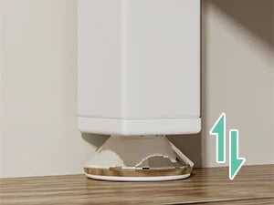 78.7 Inch Extra Tall Narrow Bookshelf 7 Tier Skinny Bookcase Organizer