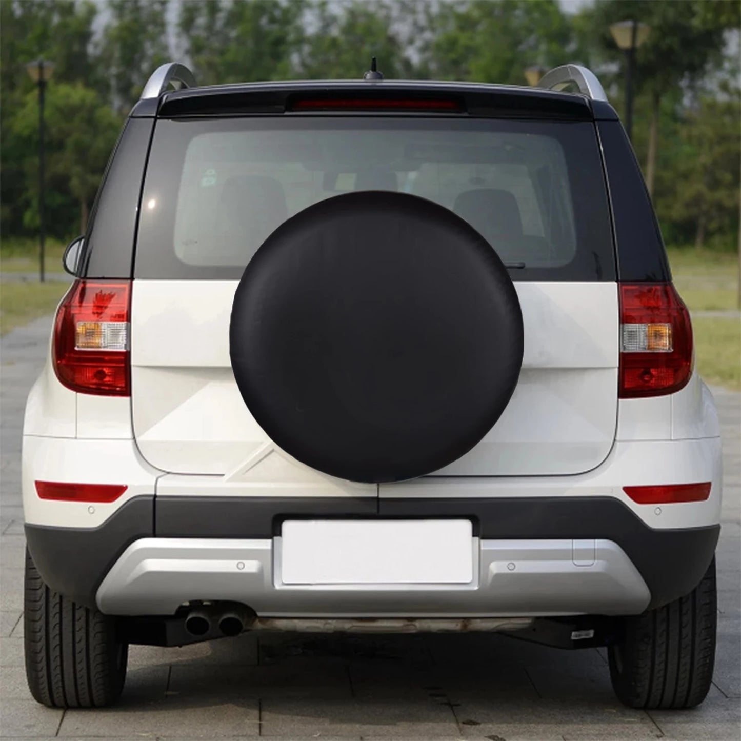 Spare Tire Cover for Jeep Wrangler 17 Inch Waterproof Durable Cover
