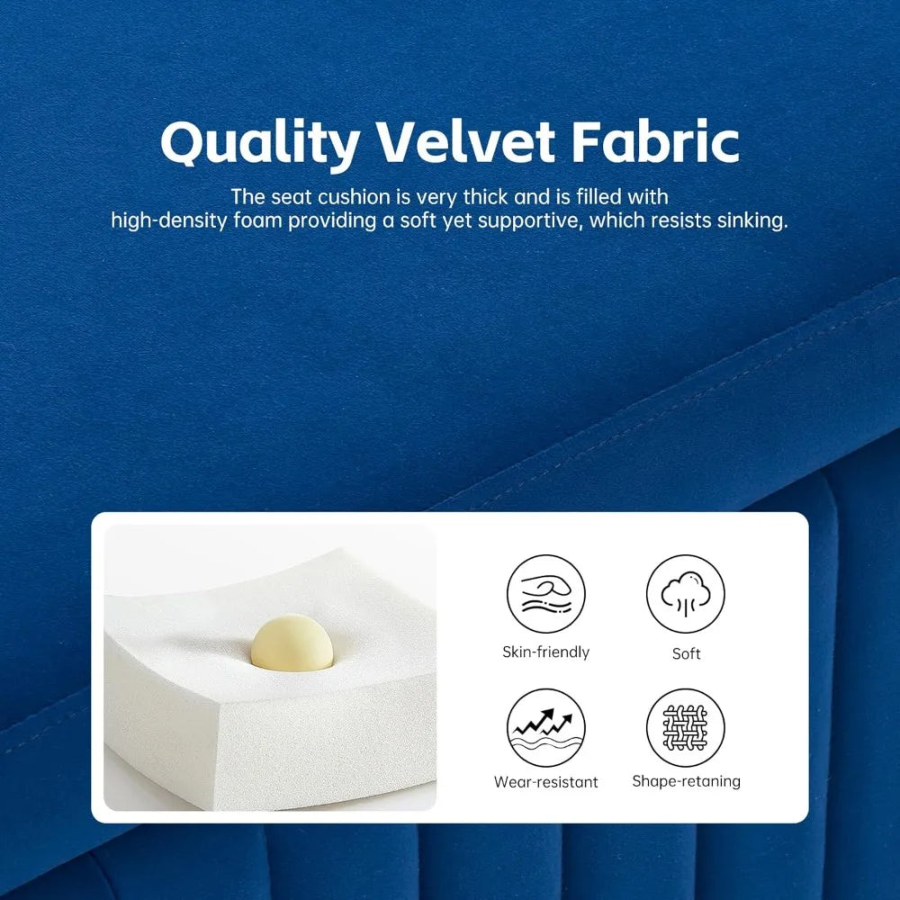 Modern Storage Ottoman Bench Upholstered Seating for Bedroom Entryway Living