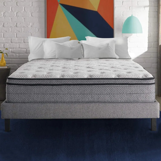 Ljustra Dual Cool 12 Inch Medium Hybrid Mattress for Home Comfort