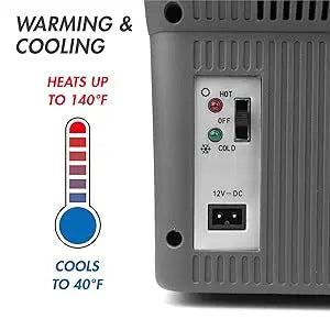 Ljustra 14L Portable Thermoelectric Cooler Warmer for Car Camping Travel