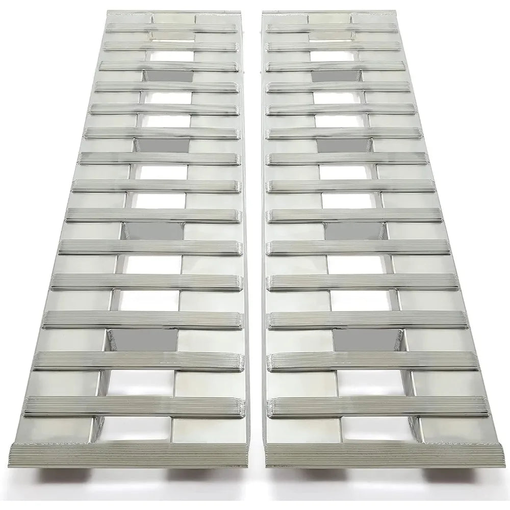 6000 LBS Aluminum Ramps for Truck Trailer Loading 79.62" Pair