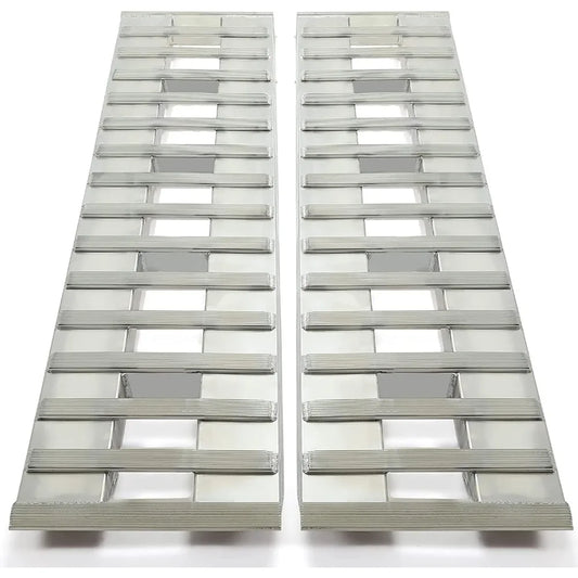 6000 LBS Aluminum Ramps for Truck Trailer Loading 79.62" Pair