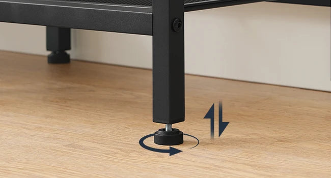 TV Stand with Charging Station LED Entertainment Center for 55 Inch TV