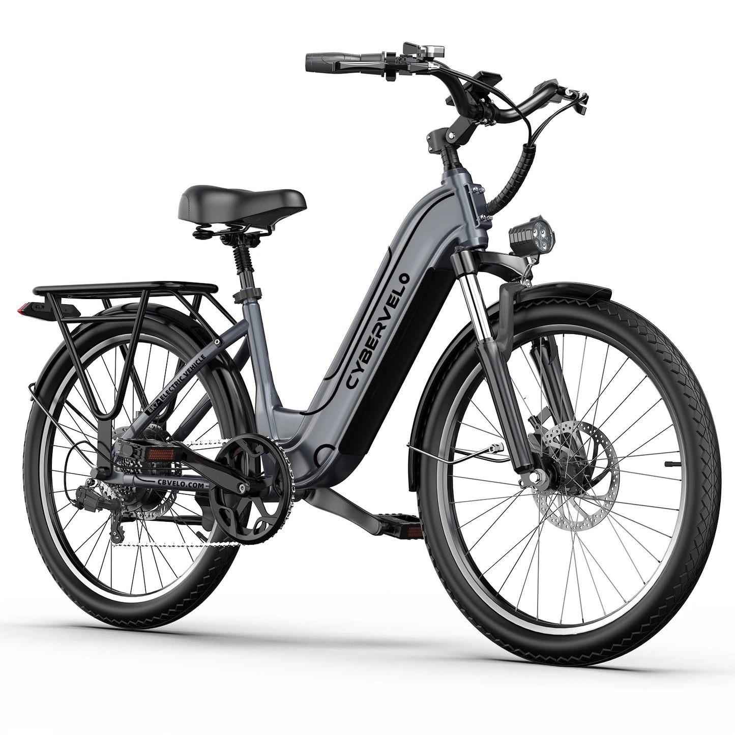 Ljustra 1000 Peak Electric Bike 80 Miles Removable Battery 26 Inch