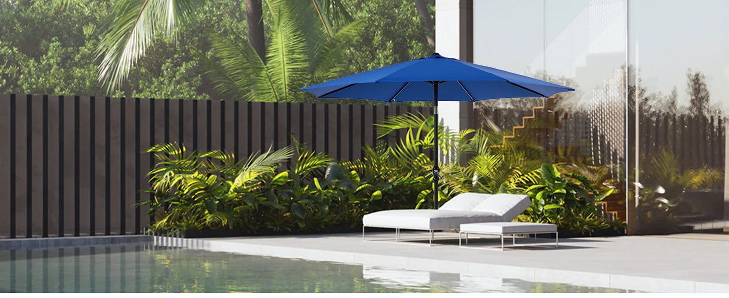 Ljustra Outdoor Patio Umbrella UV Protection Garden Umbrella for Pool