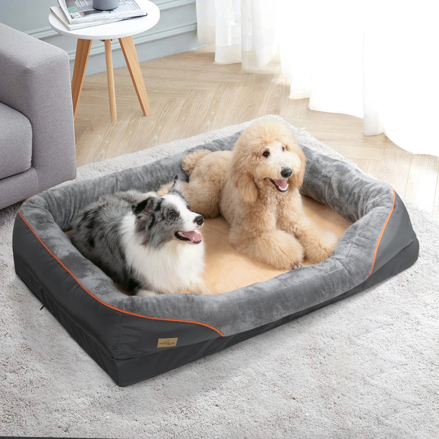 Large Dog Bed Soft Comfortable Removable Washable Cover Waterproof