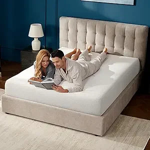 Ljustra Twin Size 6 Inch Gel Memory Foam Mattress Medium Firm