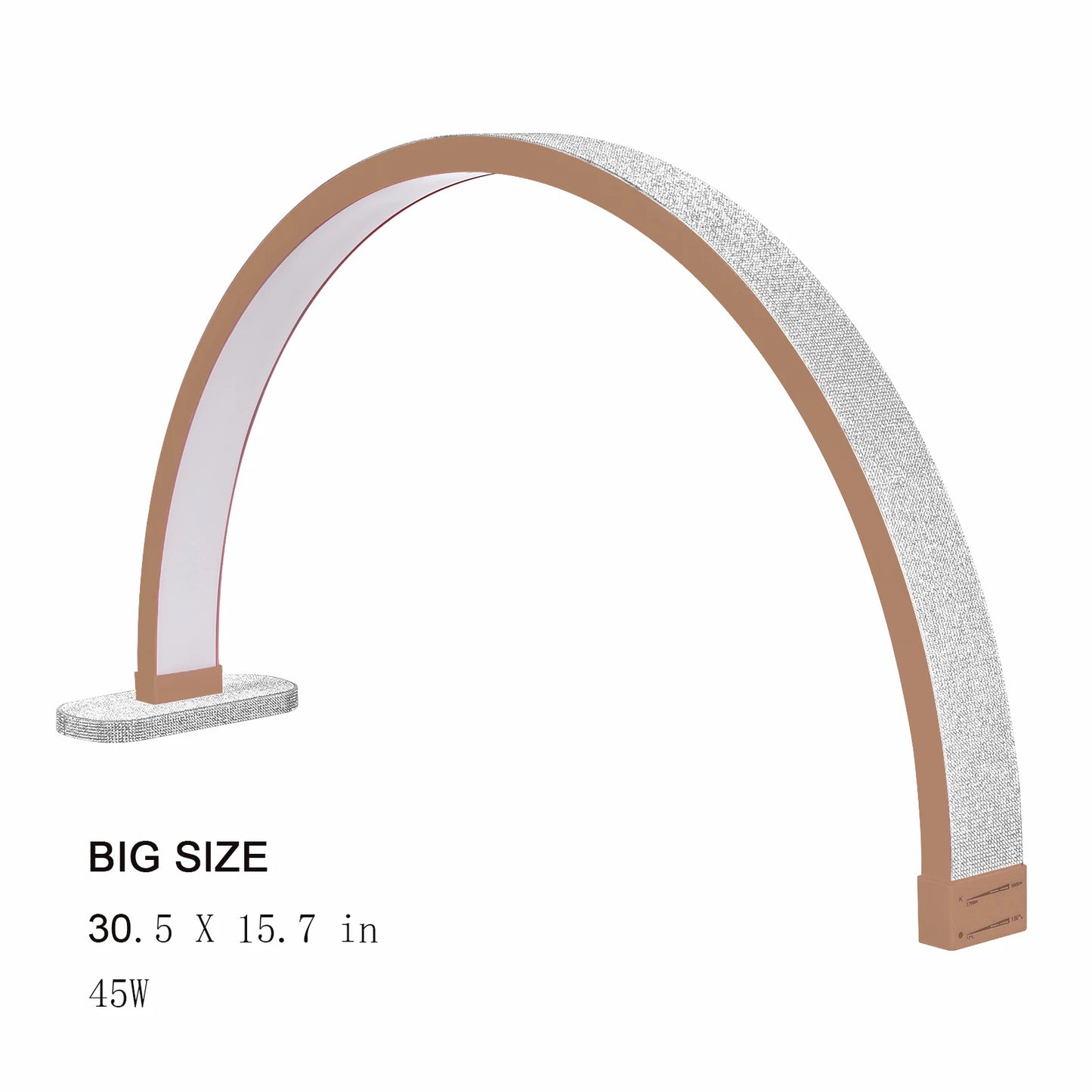 Fosoto Half-moon LED Video Light for Beauty Salon Tattoo Eyelash Work