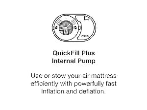 Ljustra 22in Queen Comfort Plush High-Rise Inflatable Air Mattress