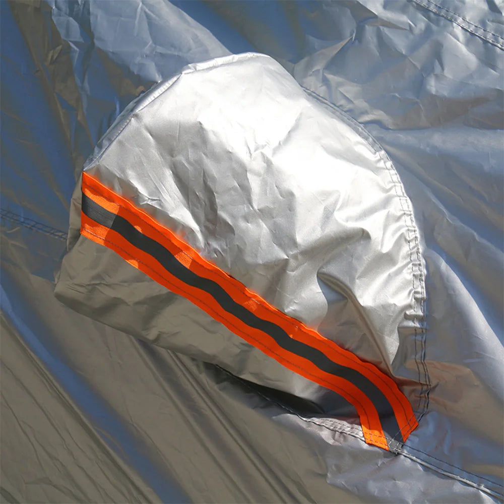 Ljustra Car Cover Outdoor Sun Protection UV Dust Heat Insulation 4 Seasons