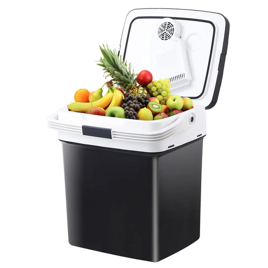 Car Fridge Electric Cooler Warmer 12V AC DC Portable 29L for Travel