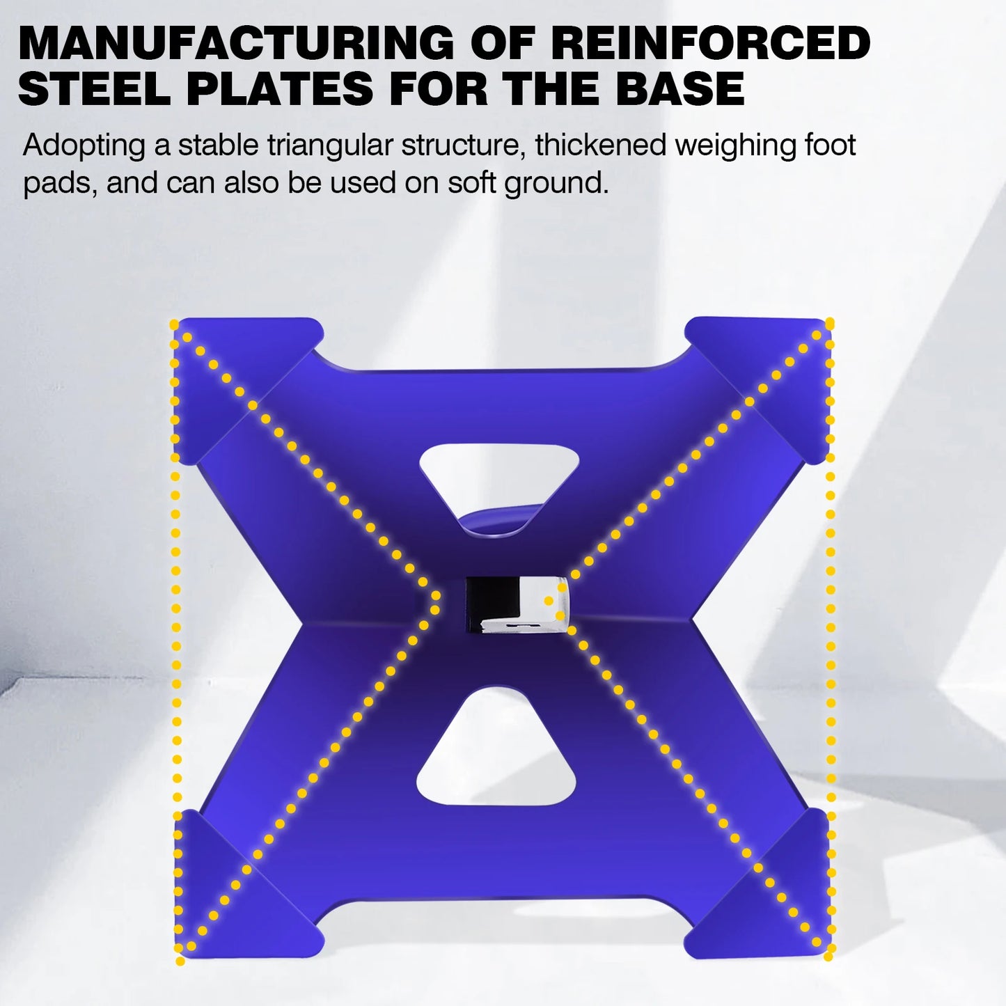 Ljustra Heavy Duty 3 Ton Axle Stands for Car Van Garage Workshop 2PCS