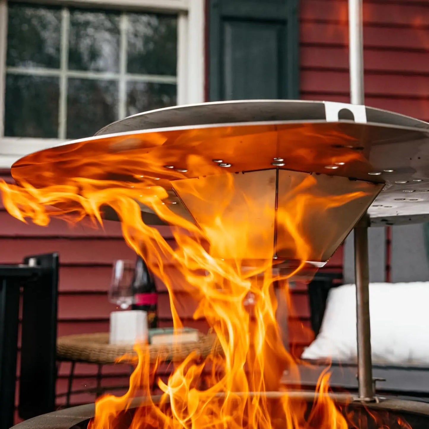 Compatible Heat Deflector for Y X Series Smokeless Fire Pit USA Made