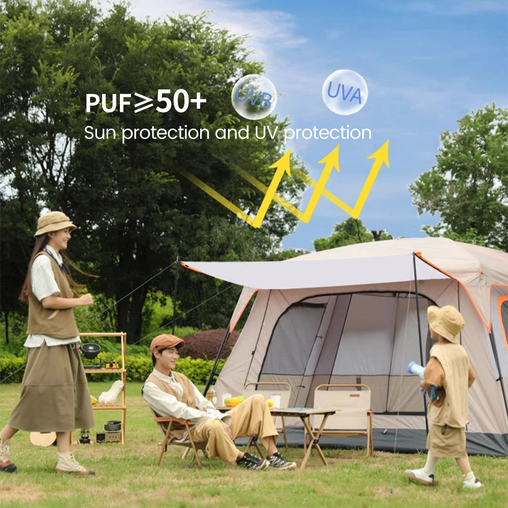 Sonuto Camping Family Tent 3-12 Person Double Layer Oversize Outdoor