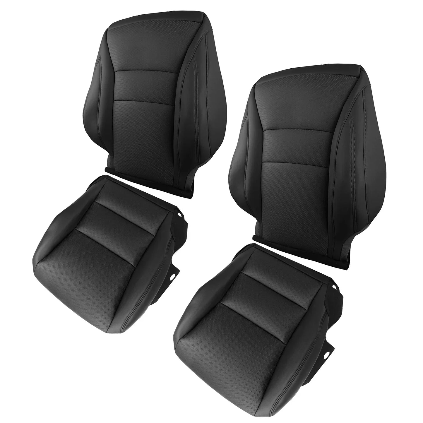 Honda Accord 2013-2017 Front Seat Covers Replacement Microfiber Leather