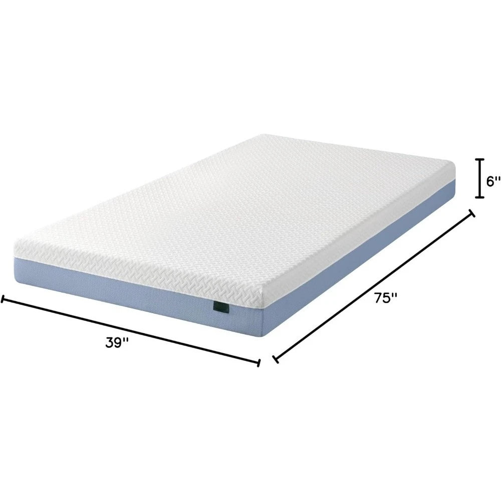 Ljustra Memory Foam Mattress 6 Inch Medium Feel Mattress in a Box