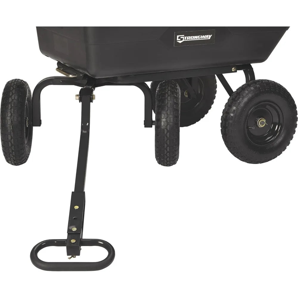 Poly Garden Wagon 1200-Lb Capacity Heavy Duty Utility Cart