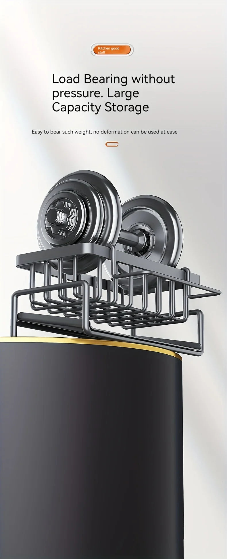Multi-Functional Sink Caddy Organizer Kitchen Storage Sponge Drain Rack