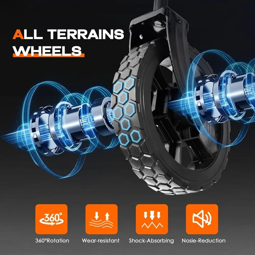 Heavy Duty Foldable Utility Garden Wagon 330 450LB Portable Cargo Cart