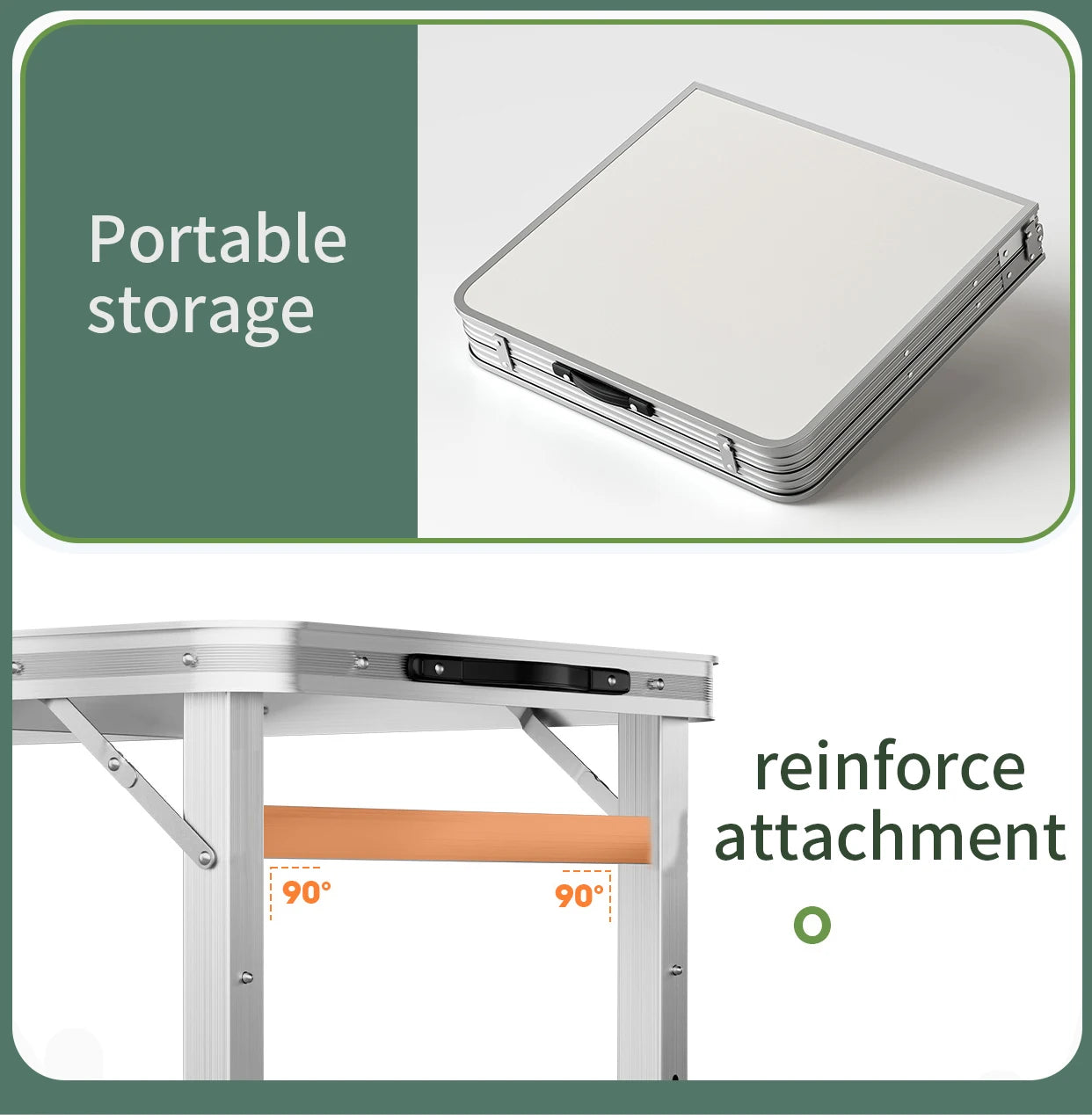 Portable Folding Outdoor Table Camping Picnic Gathering Furniture