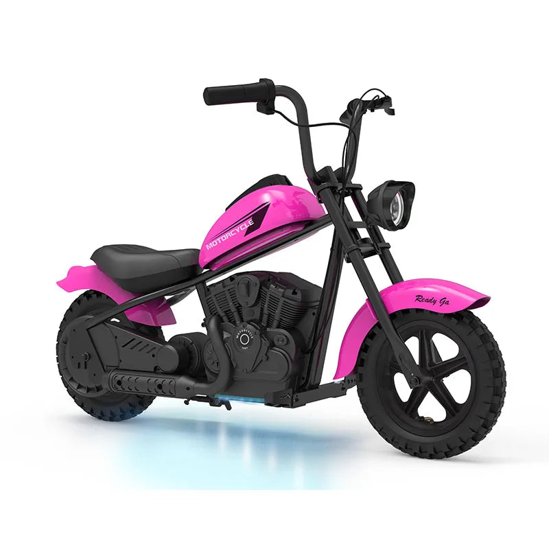 Kids Electric Motorcycle 24V 250W Dirt Bike Two Speed Max 14MPH