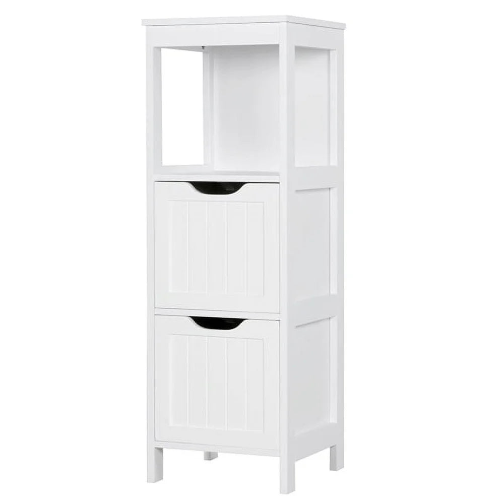 Adjustable Modern 3 Tier Bathroom Storage Cabinet Freestanding Organizer