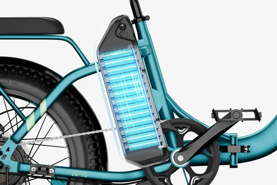 Ljustra Luckeep C23 20in Folding Electric Bike 1200W 65 Mile Range