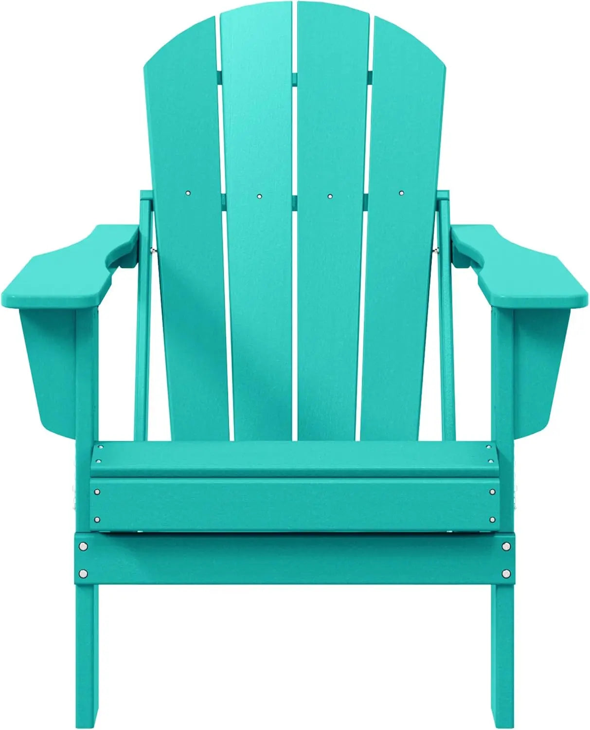 Malibu Outdoor Folding Adirondack Chair Set Durable Stylish Patio Seating